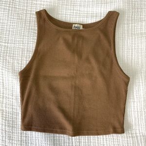 Princess Polly size 4 Ribbed Crop Top